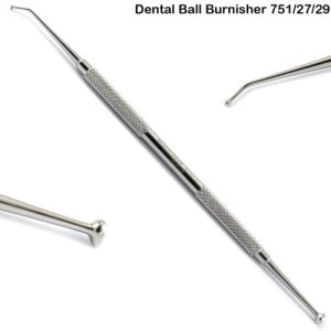 Dental Amalgam Filling Serrated Pluggers Plastic Composite Ball Burnishers