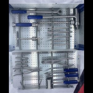 Elastic nail instrument set with box