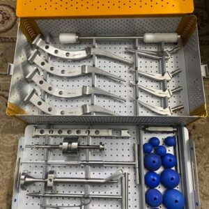 Bipolar instrument set with box